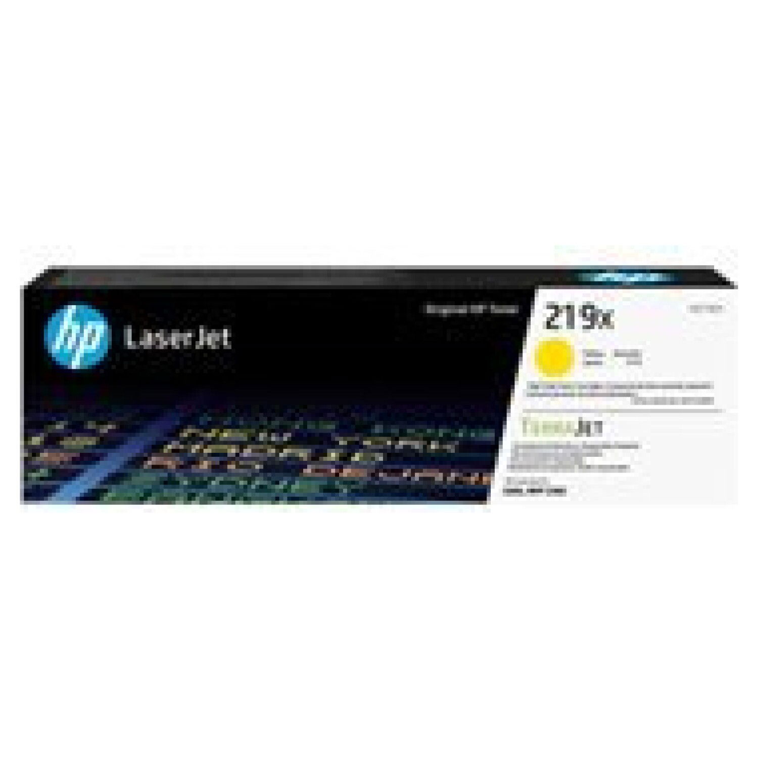 HP 219X HY Yellow Org LJ Toner Cartridge