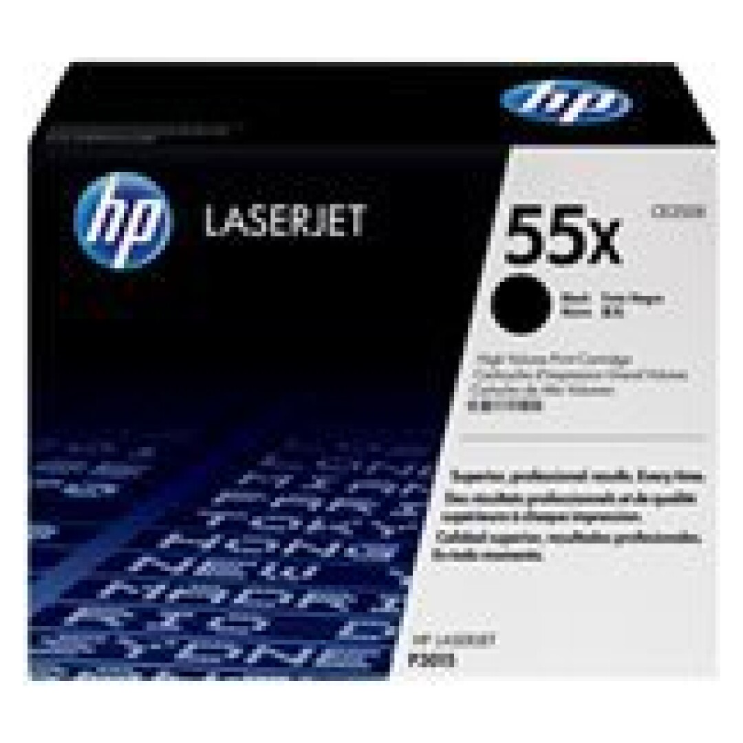 HP 55X Black toner cartridge