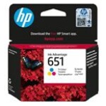 HP 651 Ink Cartridge Tri-color