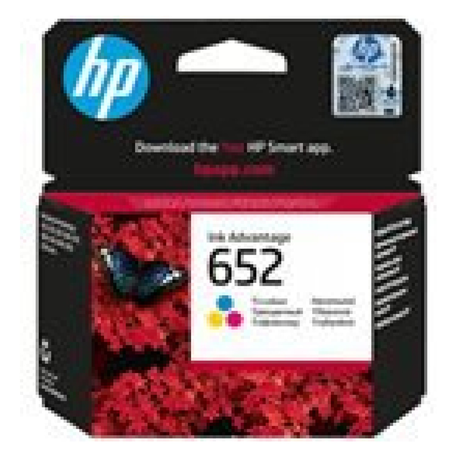 HP 652 Ink Cartridge Tri-color