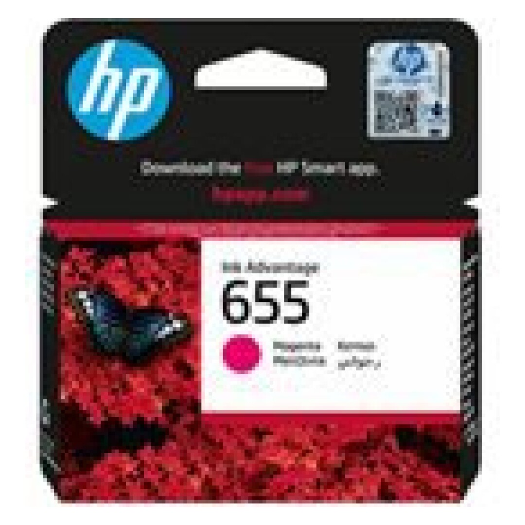 HP 655 ink cartridge magenta 600p