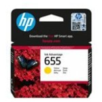 HP 655 ink cartridge yellow 600p