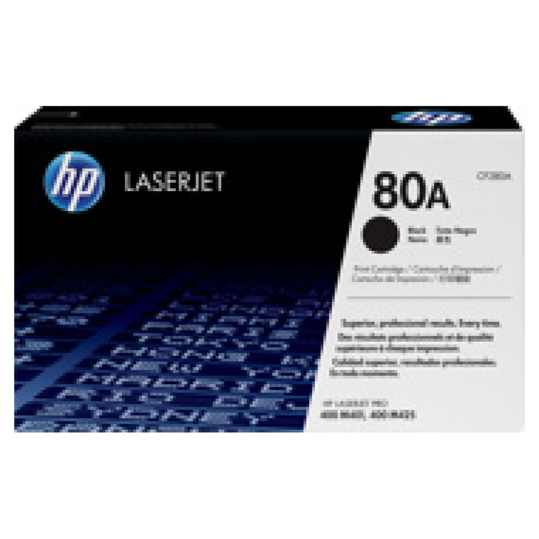 HP 80A Black toner cartridge