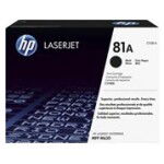 HP 81A Black toner cartridge