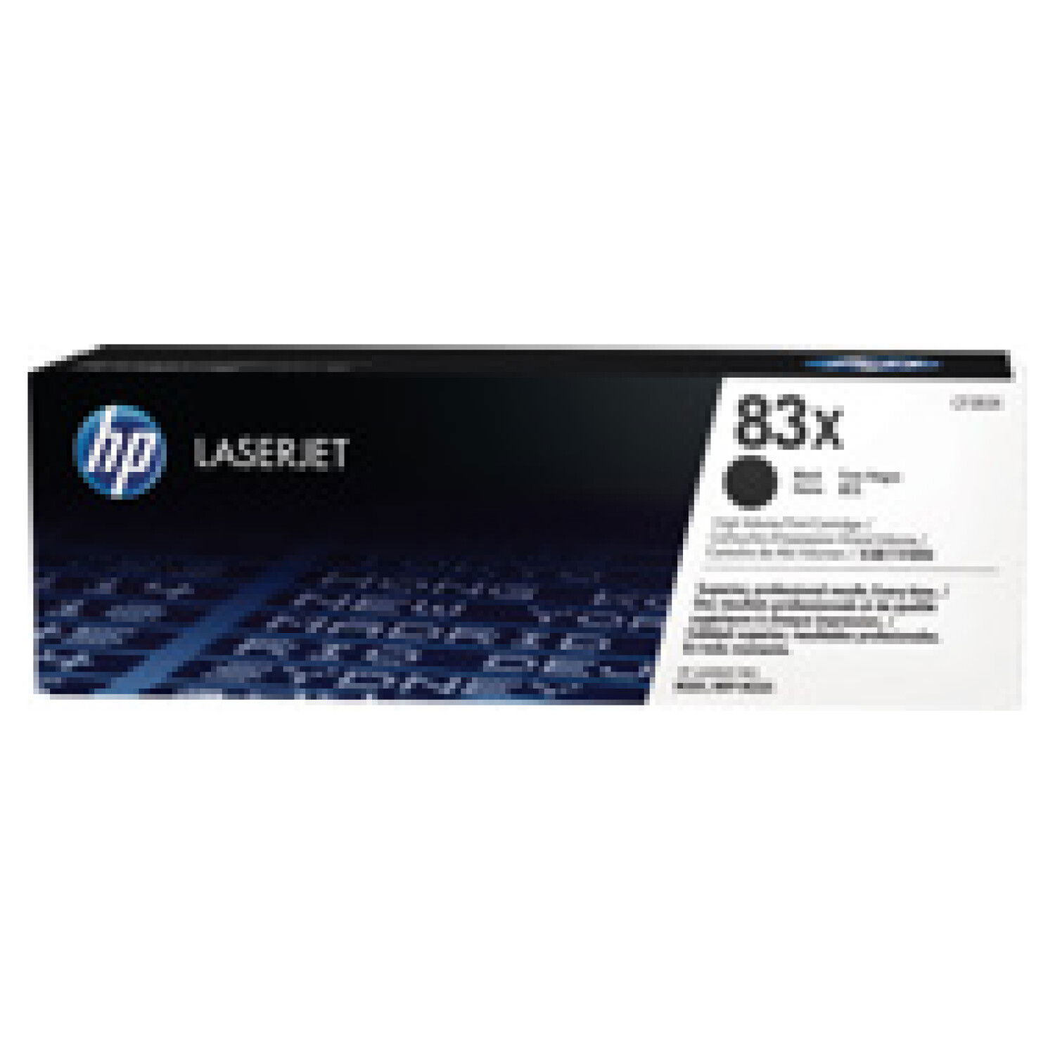 HP 83X Black toner cartridge