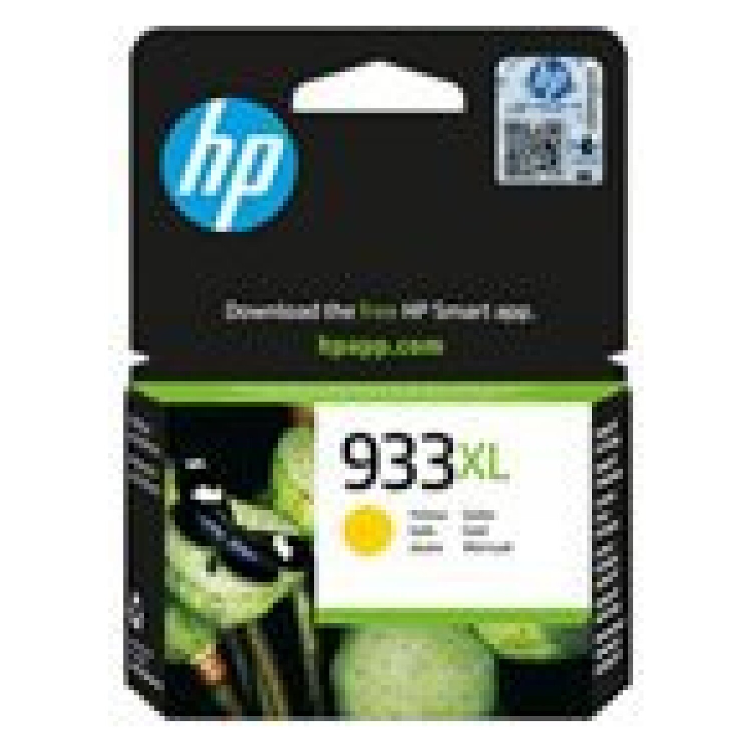 HP 933XL ink yellow Officejet 6700