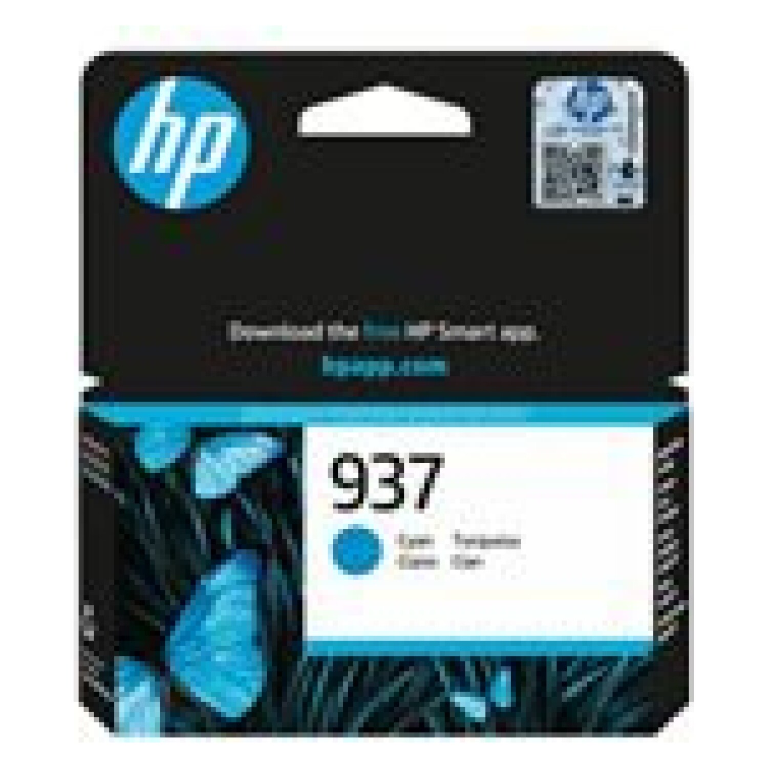 HP 937 Cyan Original Ink Cartridge