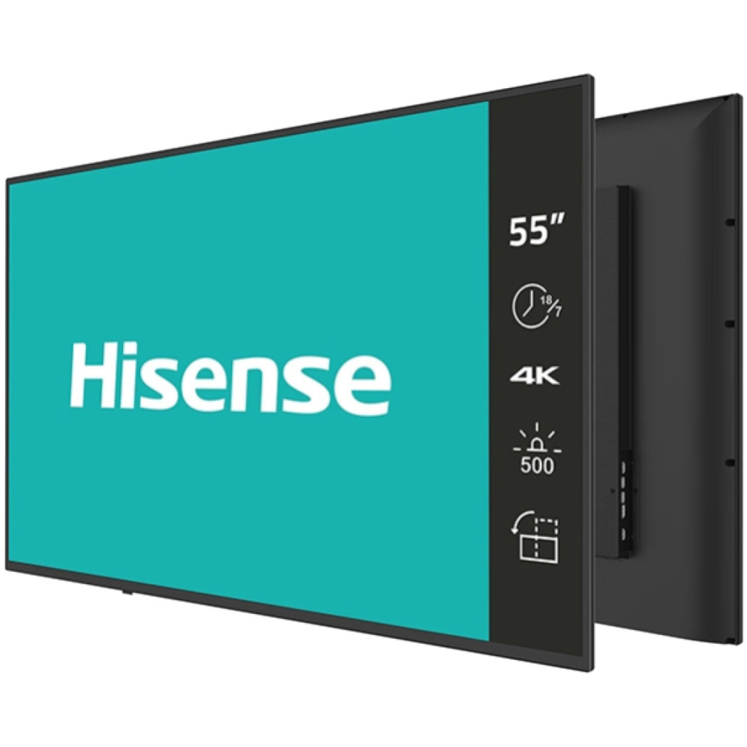 Hisense digital signage zaslon 55GM60AE 55'' / 4K / 500 nits / 60 Hz / (18h / 7 dni )