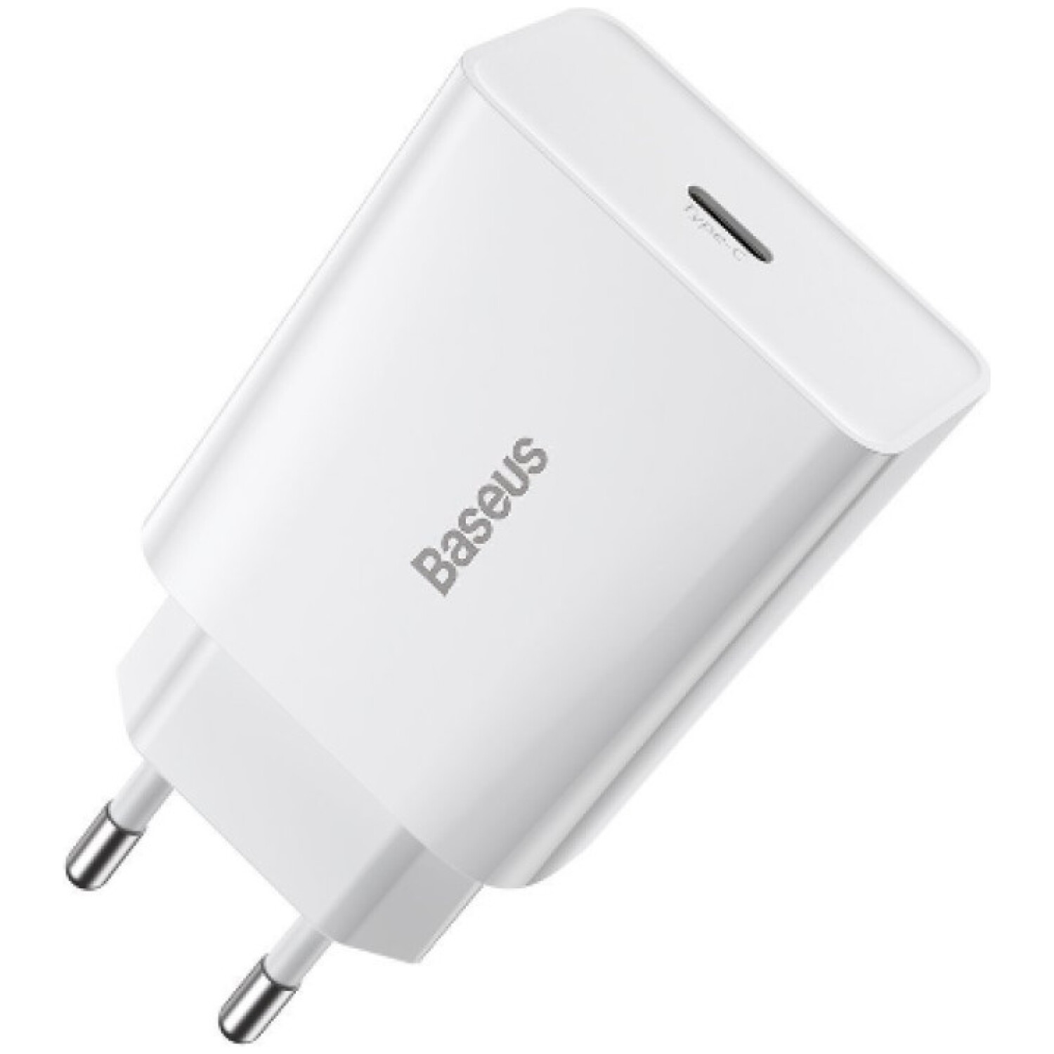 Hišni polnilec 100-240V => 1x USB-C 20W Baseus bel (CCFS-SN02)