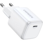 Hišni polnilec 100-240V => 1x USB-C 30W GaN II PD Nexode Charger Ugreen CD319 bel (15326)