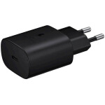 Hišni polnilec Samsung 25W EP-TA800 220V => USB-C črn (EP-TA800NBEGEU)