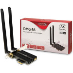 INTER-TECH DMG-36 AX5400 WLAN PCI express mrežna kartica