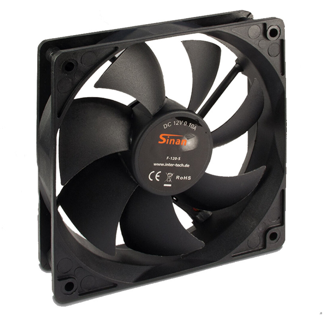 INTER-TECH F-120-S 3pin 120mm ventilator