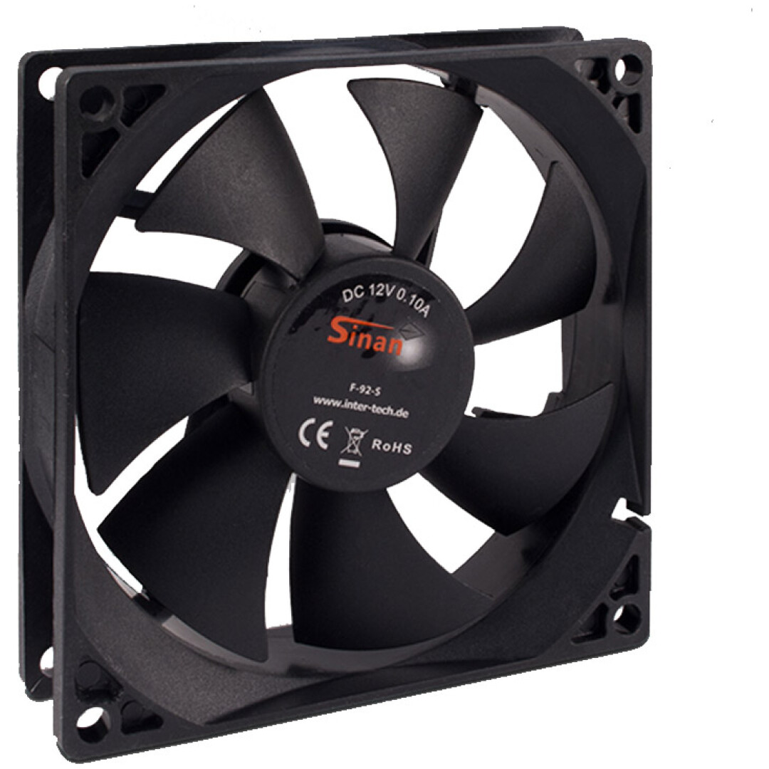 INTER-TECH F-92-S 3pin 92mm ventilator