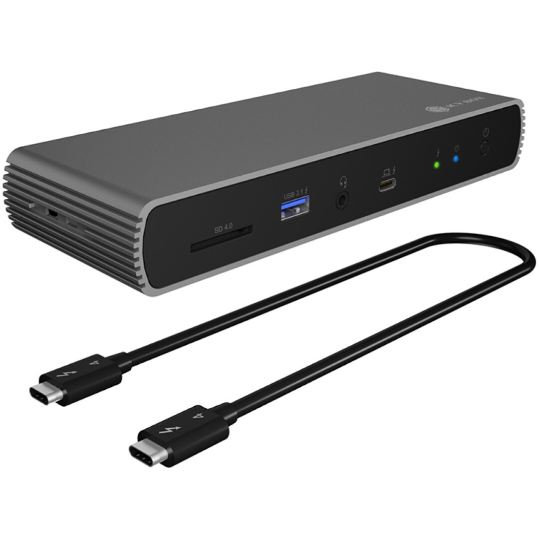 Icybox IB-DK8801-TB4 Thunderbolt 4 priklopna postaja s Power Delivery PD100W