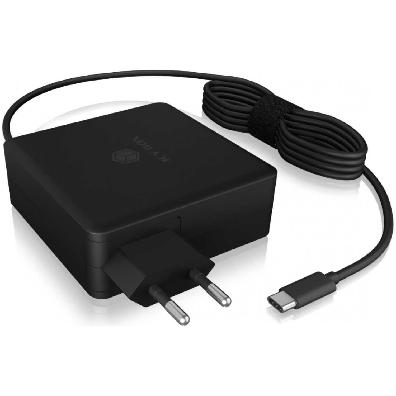 Icybox IB-PS101-PD USB-C Power Delivery 90W hitri polnilnik