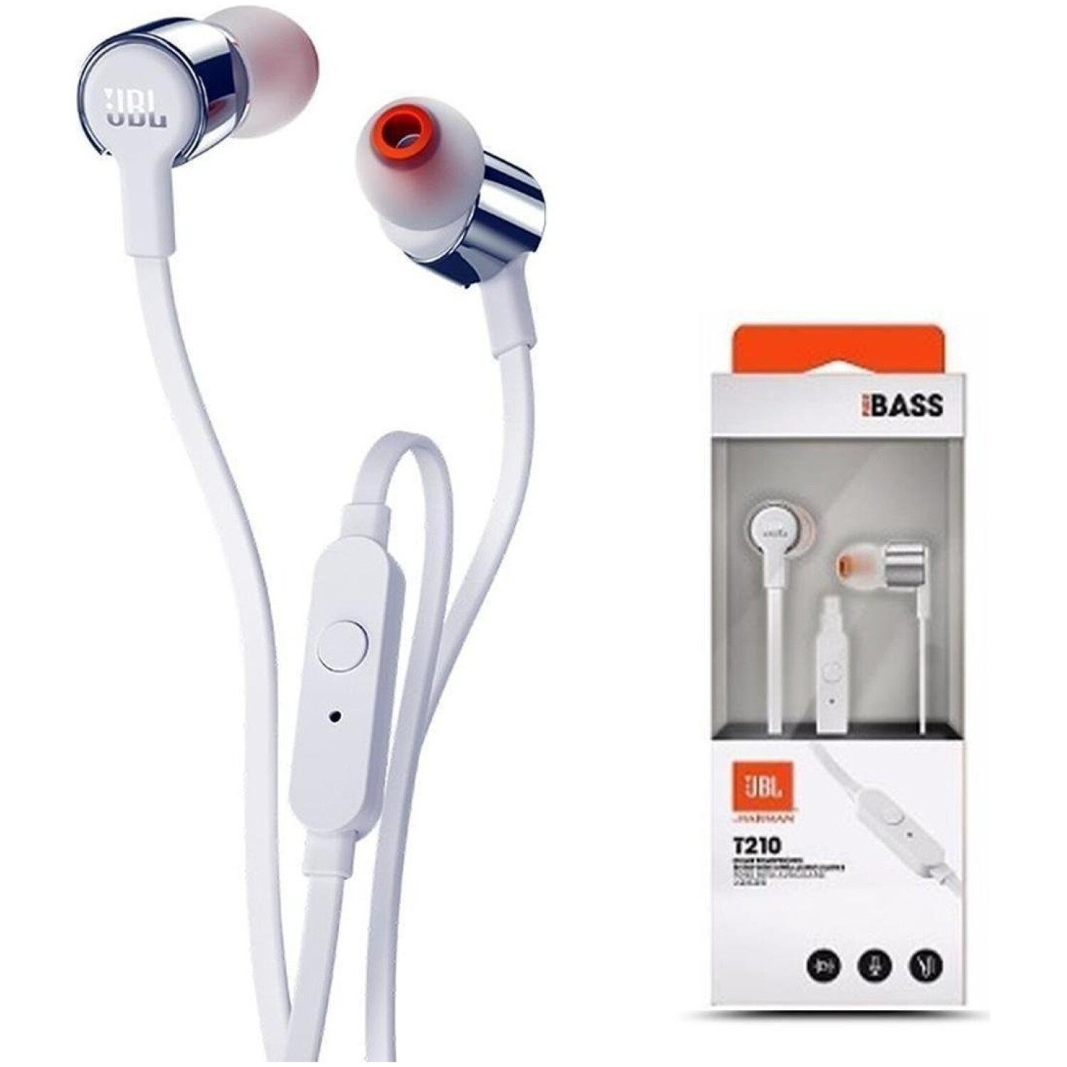 JBL Tune 210 In-ear slušalke z mikrofonom