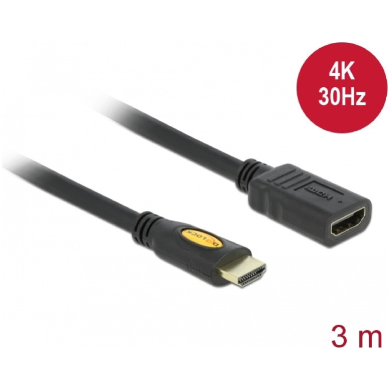 KABEL HDMI/HDMI M/F 3