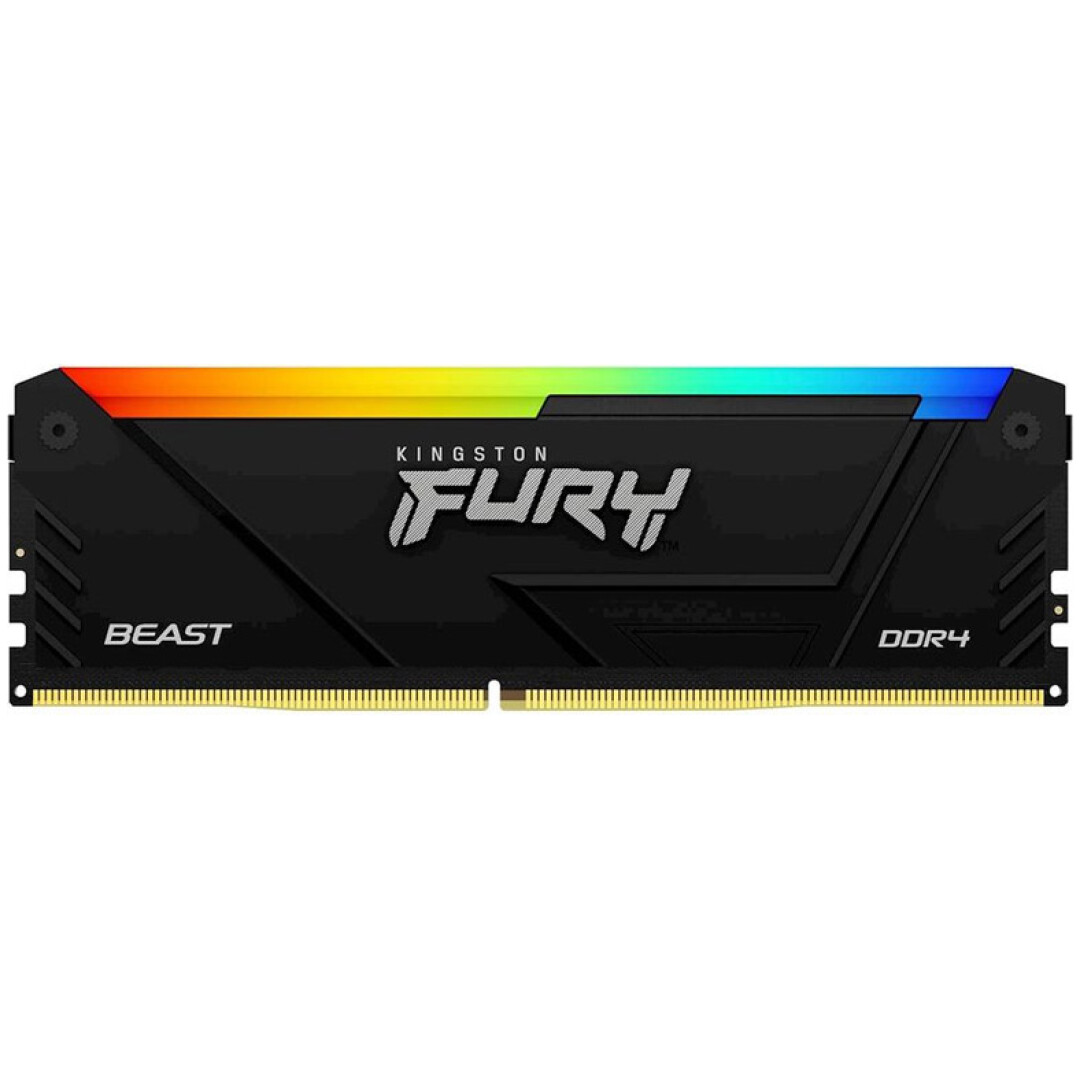 KINGSTON Fury Beast 16GB 2600MT/s DDR4 CL16 XMP KF426C16BB2A/16 RGB ram pomnilnik