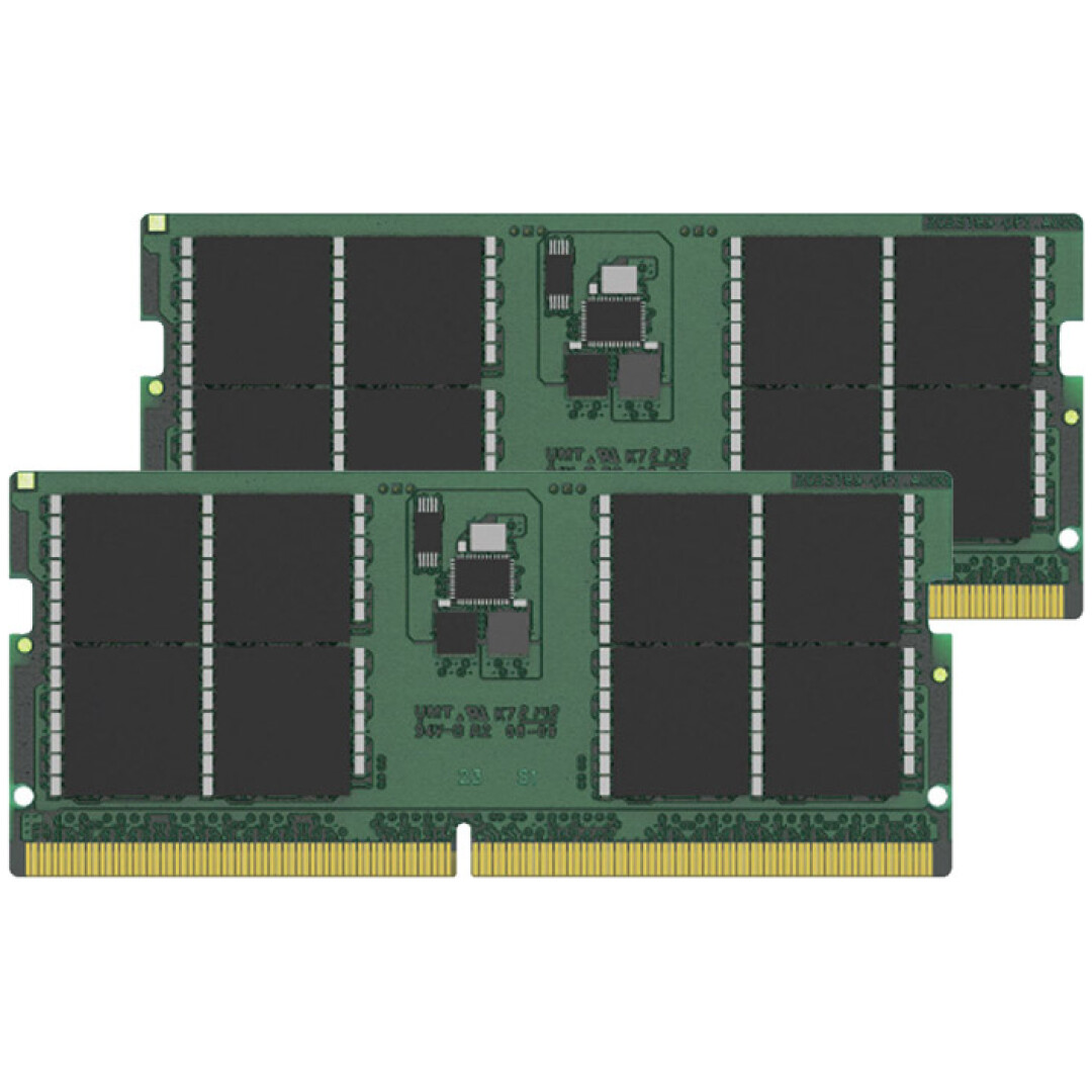 KINGSTON SODIMM 32GB (2x16GB) 5600MHz DDR5 KVR56S46BD8K2-64 ram pomnilnik​