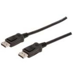 0m Digitus dvojno oklopljen ponikljani konektorji 1080p(AK-340100-050-S) Digitus kabel DisplayPort 5m črn AK-340100-050-S