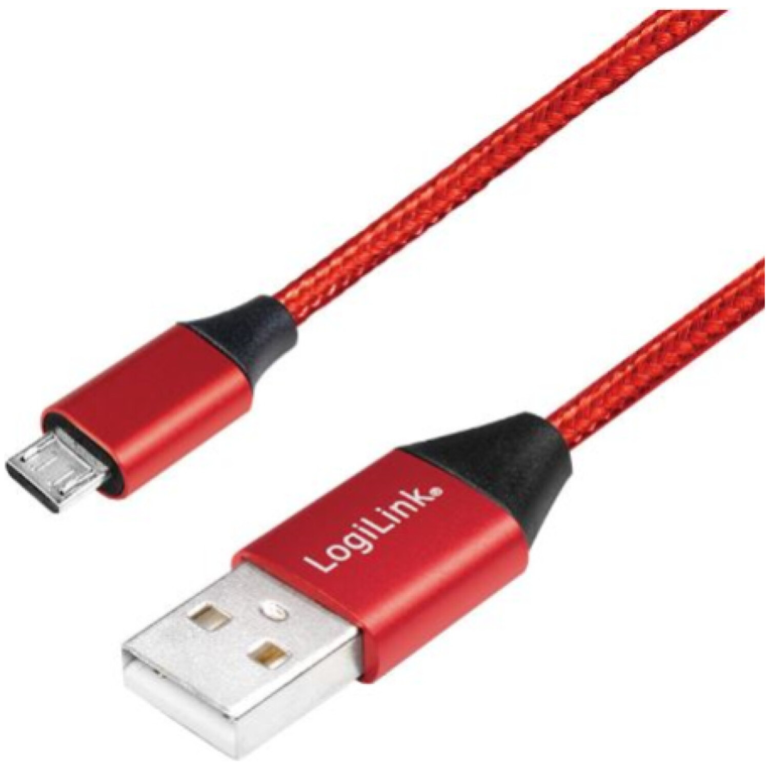 Kabel USB A => B micro tekstil ovoj 0