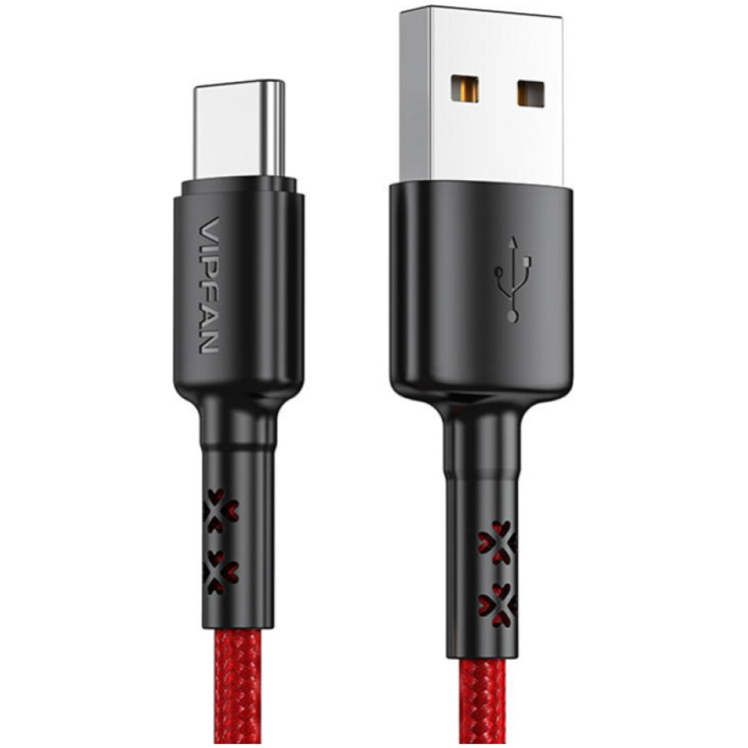 Kabel USB-C => USB-A 2.0 tekstil ovoj 1