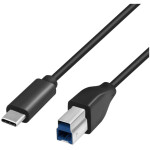 Kabel USB-C => USB B 3.2 Gen1x1 A 1