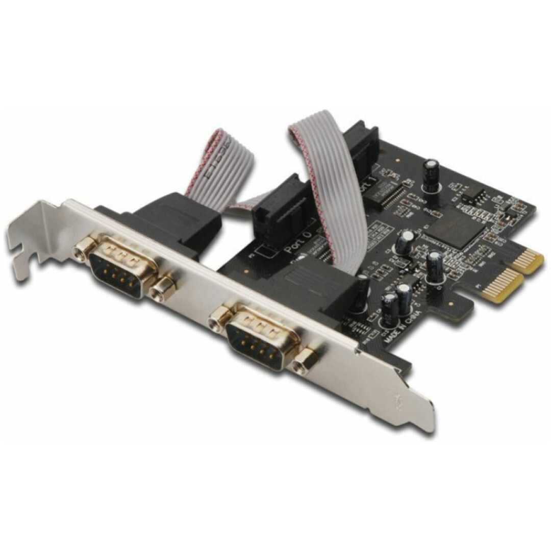 Kontroler PCI-Express => 2x serijski COM Digitus DS-30000-1 + Low Profile (DS-30000-1)