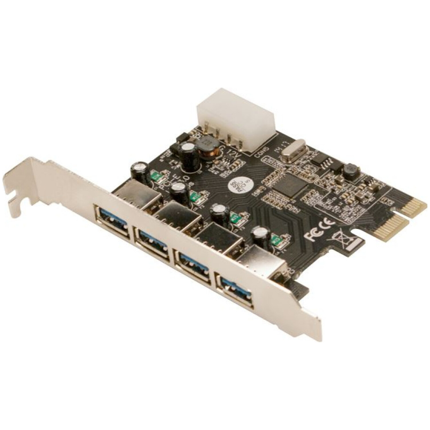 Kontroler PCI-Express => 4x USB 3.0 Logilink (PC0057A) brez embalaže EOLS-P