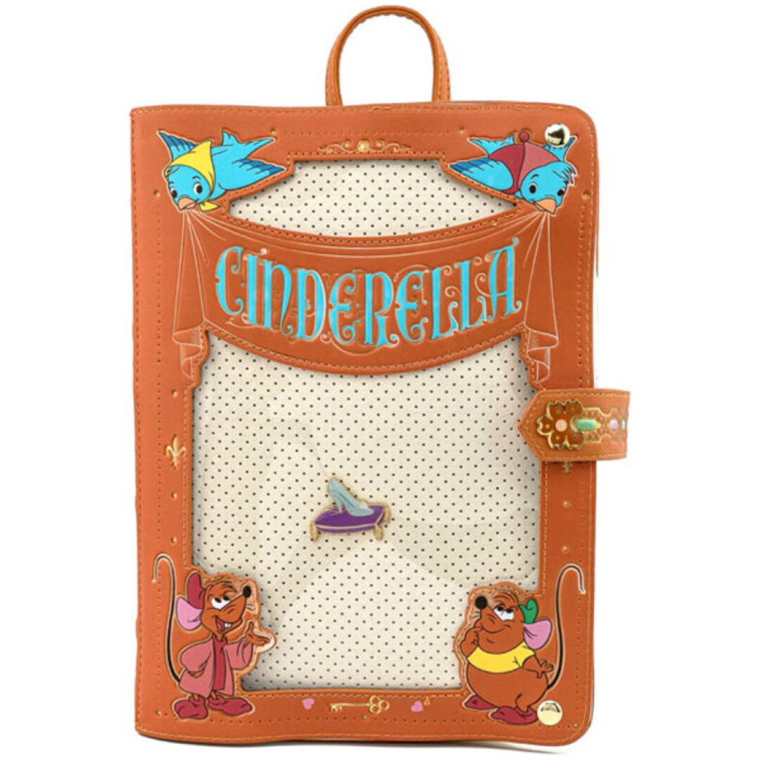 LOUNGEFLY DISNEY CINDERELLA BOOK MINI NAHRBTNIK