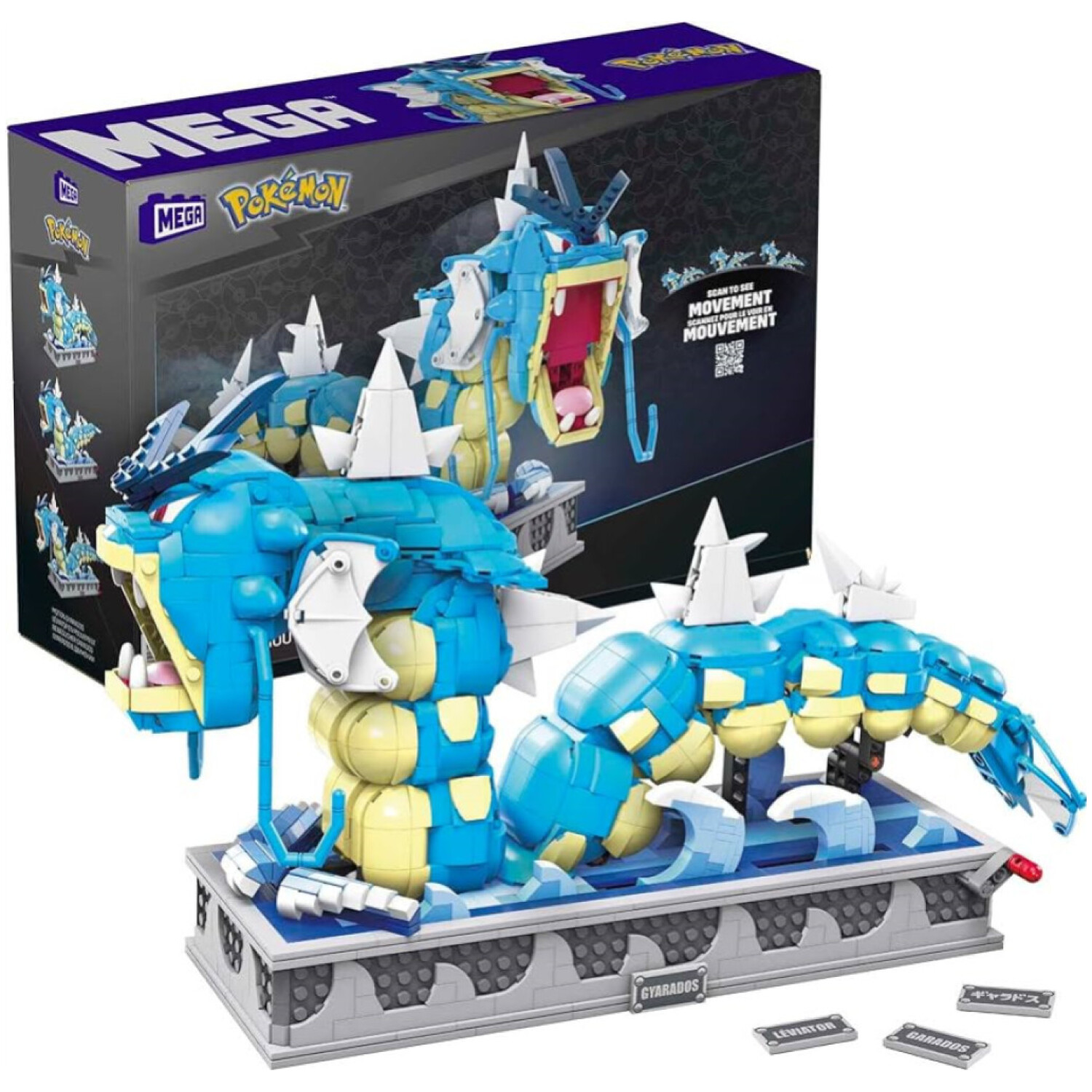 MEGA Gyarados - kocke za sestavljanje Pokémon (premični)