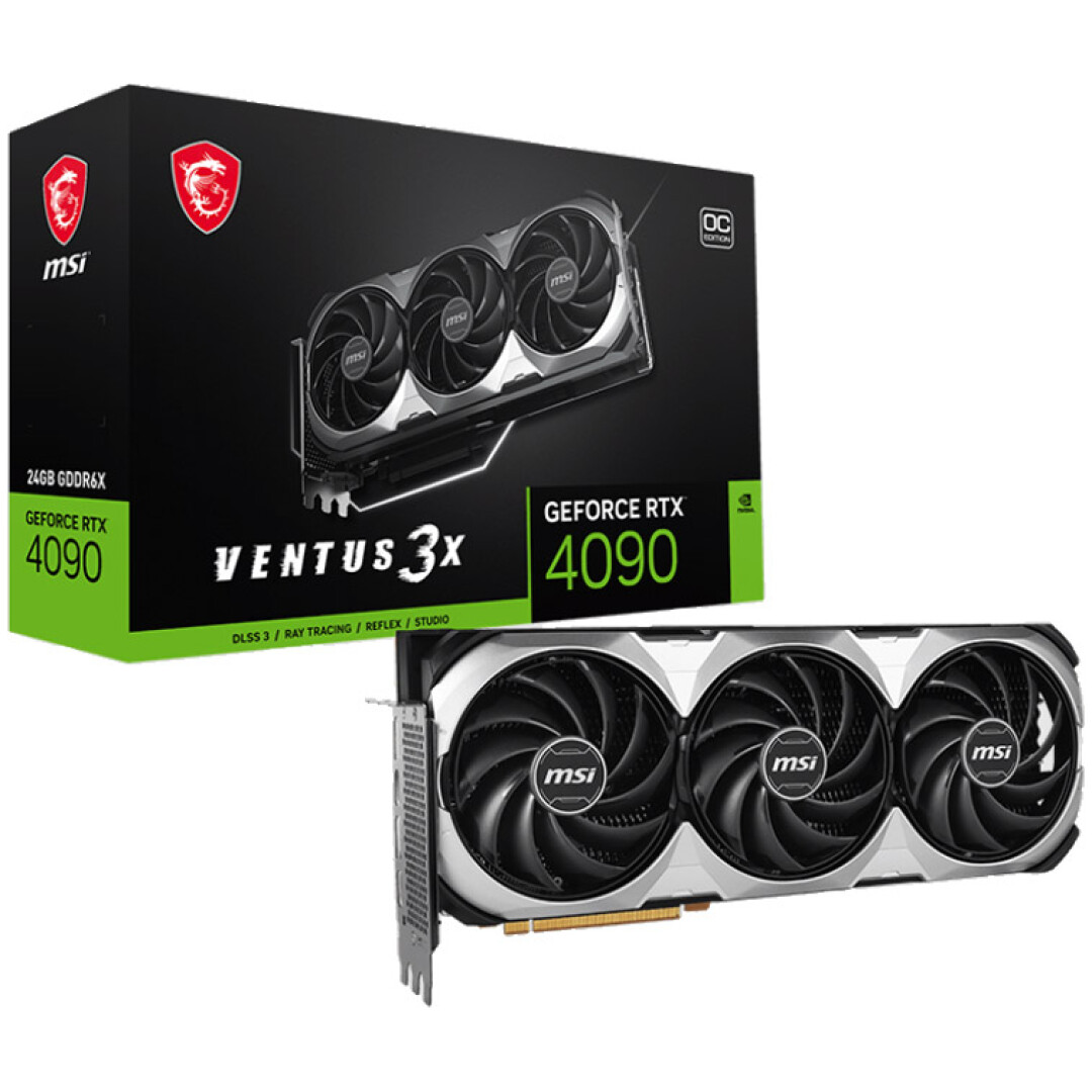 MSI GeForce RTX 4090 Ventus 3X E 24G OC GDDR6X gaming grafična kartica