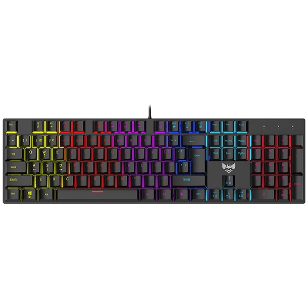 Mehanska gaming tipkovnica BYTEZONE Dozer RGB / modra stikala / makro / Anti-Ghosting (črna)