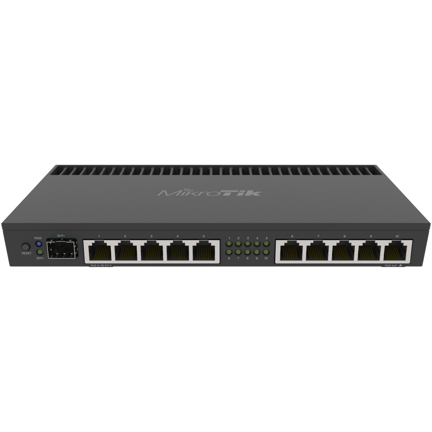 Mikrotik usmerjevalnik 10xRJ45 10/100/1000 +1xSFP + 48cm RB4011iGS+RM Mikrotik