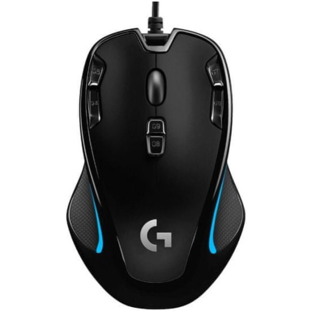 Miš Logitech USB optična gaming G300s črna-modra 20G 2500DPI (910-004345)