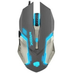 Miš NATEC USB Fury Warrior M optična gaming 3200DPI LED osvetlitev črna-modra (NFU-0869)