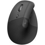 Miš brezžična + Bluetooth Logitech Lift Vertical za levičarje 4000DPI ergonomična grafitna (910-006474)