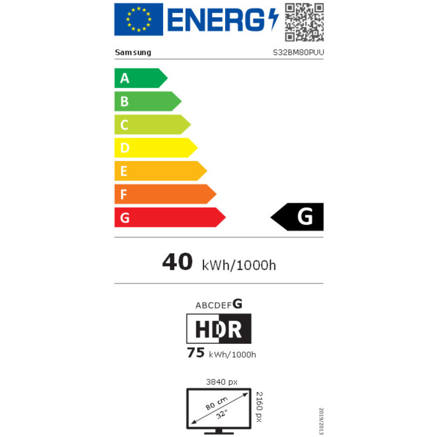 5") S32BM80PUU 3840x2160 Smart TV Tizen VA 4ms MicroHDMI USB-C 65W 2xUSB HAS Kamera Zvočniki sRGB99% BT WiFi HDR10+ roza Daljinec