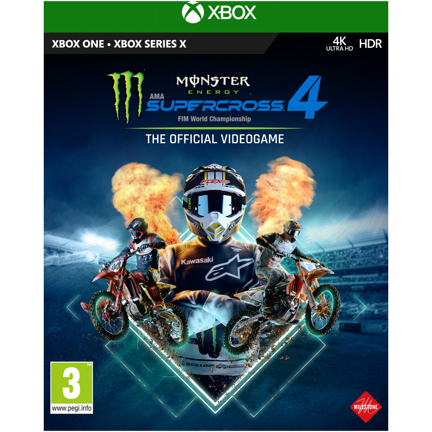 Monster Energy Supercross: The Official Videogame 4 (Xbox One)