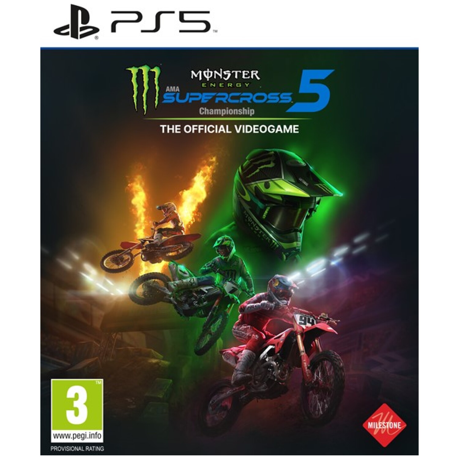 Monster Energy Supercross - The Official Videogame 5 (Playstation 5)