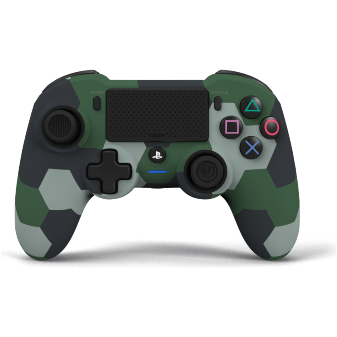 NACON PS4 ASYMMETRIC WIRELESS CONTROLLER GREEN CAMO IGRALNI PLOŠČEK