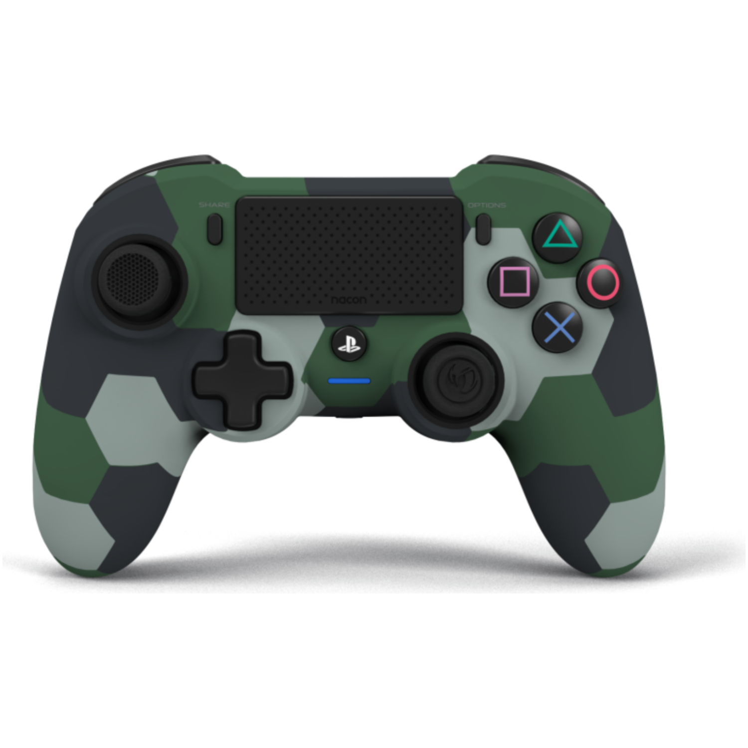 NACON PS4 ASYMMETRIC WIRELESS CONTROLLER GREEN CAMO IGRALNI PLOŠČEK