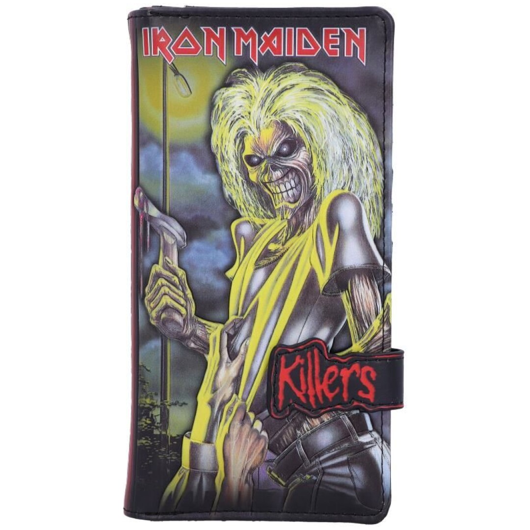 NEMESIS NOW IRON MAIDEN KILLERS EMBOSSED PURSE 18.5CM TORBICA