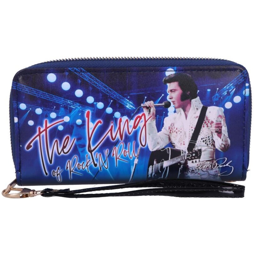 NEMESIS NOW PURSE - ELVIS THE KING OF ROCK AND ROLL 19CM TORBICA