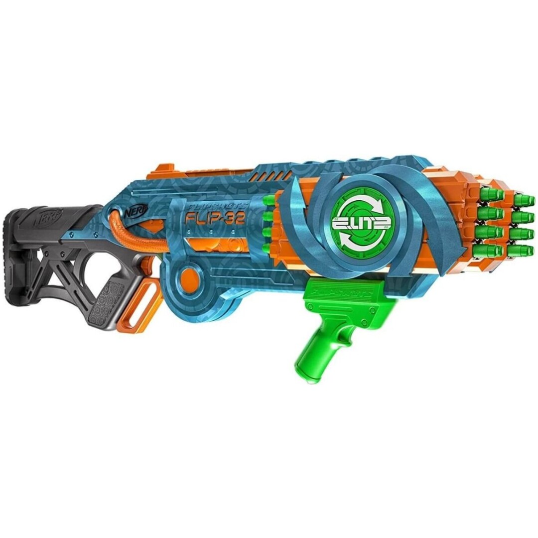 NERF- ELITE 2.0 FLIPSHOTS FLIP-32 BLASTER