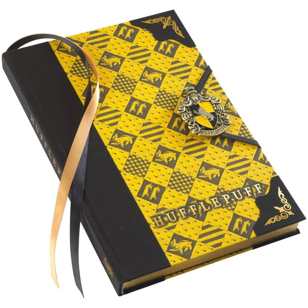 NOBLE COLLECTION - HARRY POTTER - JORNAL - HUFFELPUFF BELEŽKA