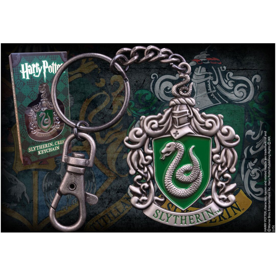 NOBLE COLLECTION Harry Potter Slytherin crest obesek