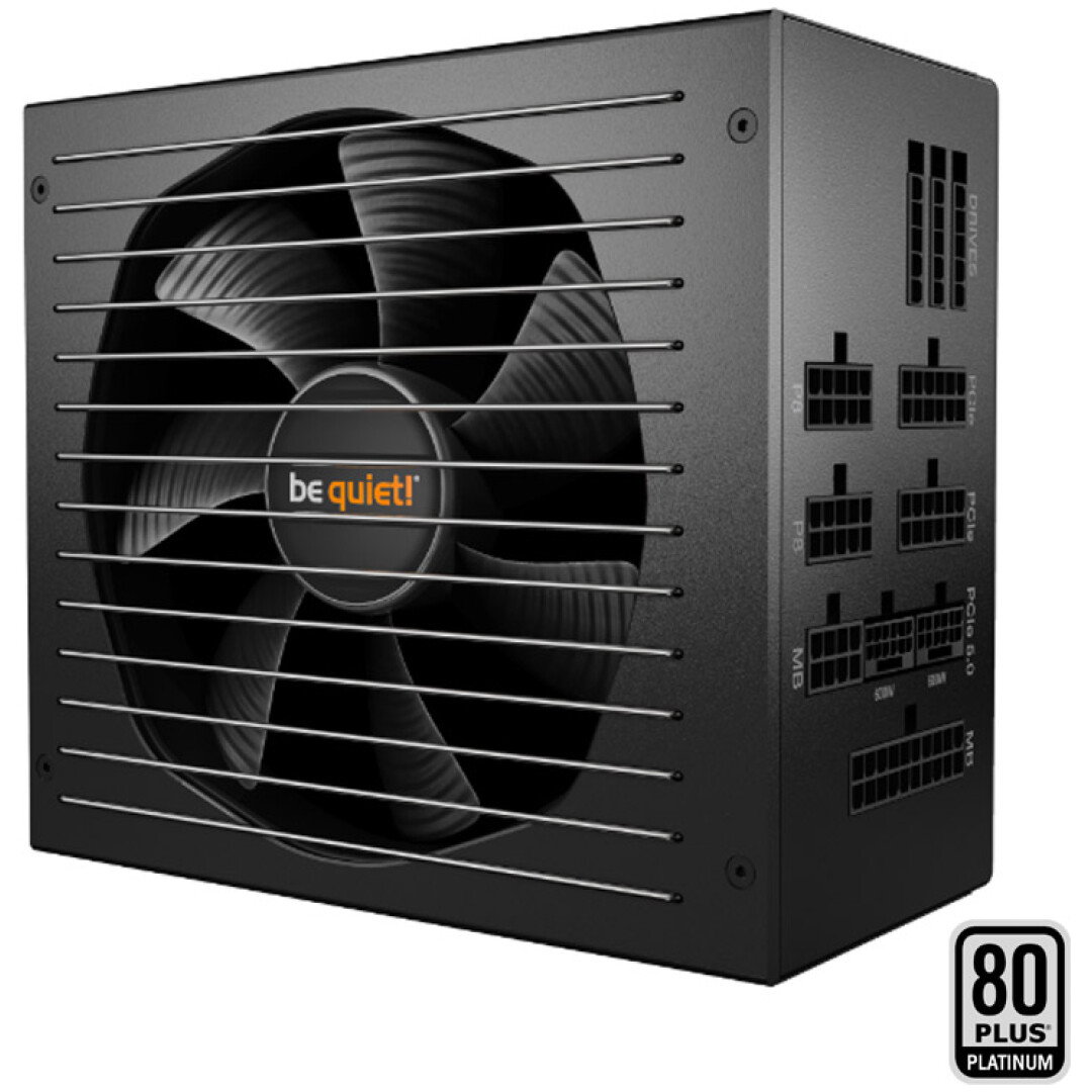 Napajalnik - 1500W Bequiet BN340 Straight Power 12 80Plus Platinum 93