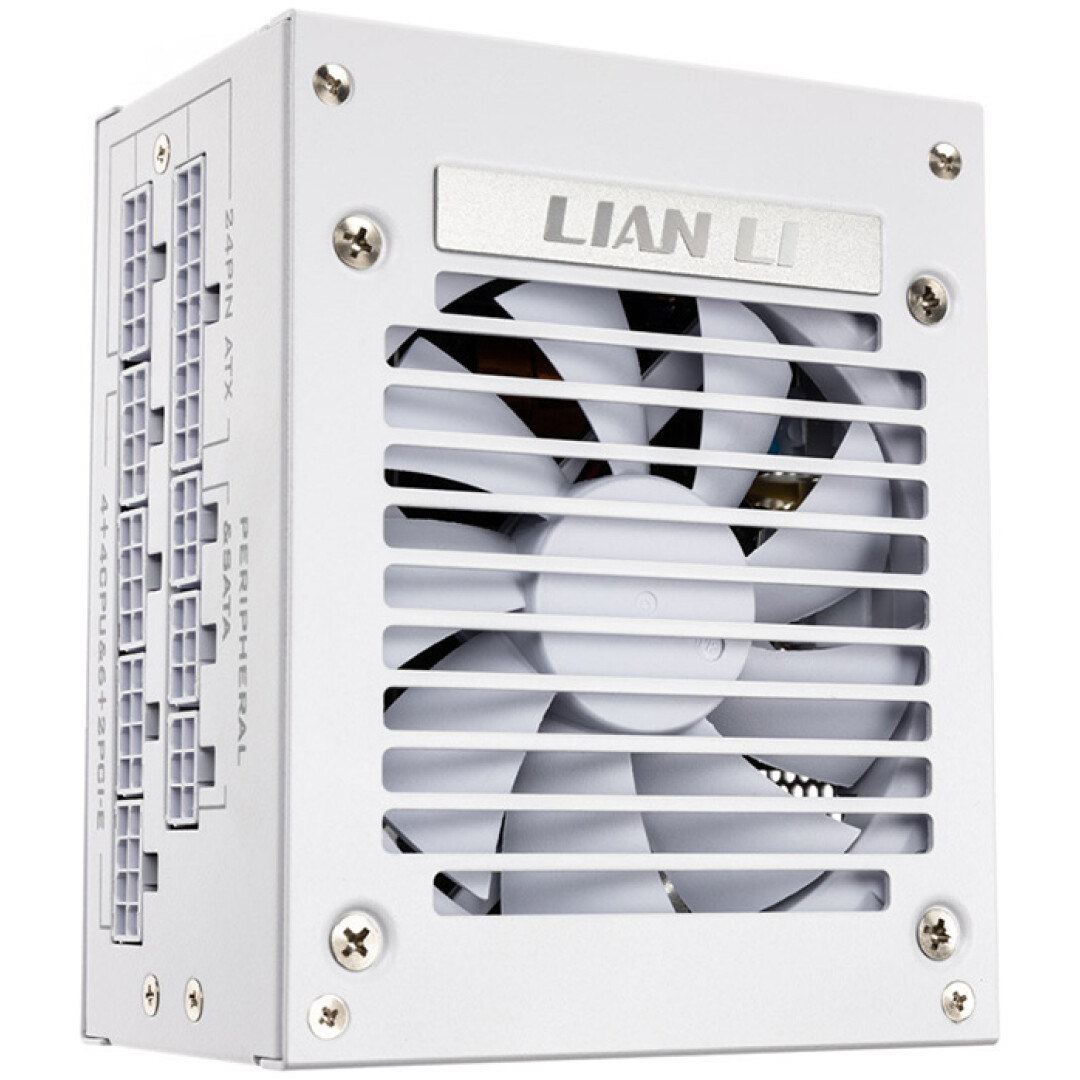 Napajalnik - 750W Lian-Li SFX SP750 80Plus Gold 92% Modular 92mm - LowNoise 29dBa bela (SP750W)